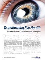 Transforming Eye Health Through Proven Ocular Nutrition Strategies